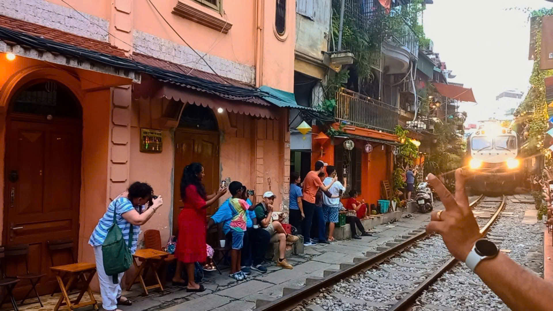cafe đường tàu
